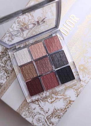 Палетка тіней для повік dior backstage eye palette - 002 smoky essentials