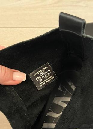 Шкіряні черевики zara 25 см устілка