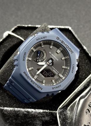 Чоловічий годинник casio g-shock ga-b2100-2adr сонячна батарея bluetooth