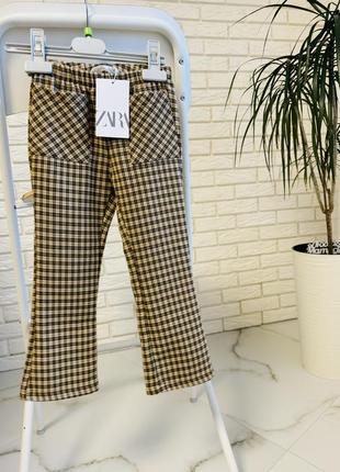 Штани кльош брюки кюлоти zara утеплені