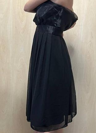 Вечірня випускна чорна сукня3 фото