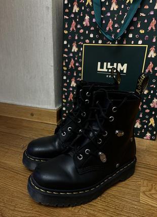 Dr. martens оригінал чоботи на платформі3 фото