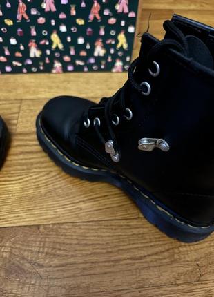 Dr. martens оригінал чоботи на платформі8 фото