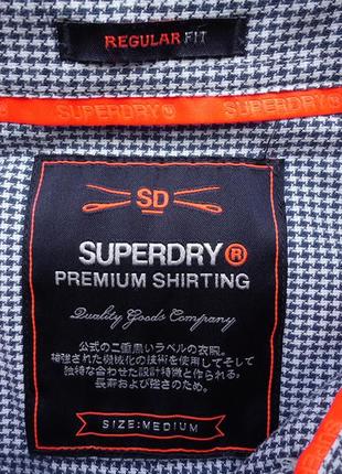 Рубашка superdry premium quality (m)4 фото