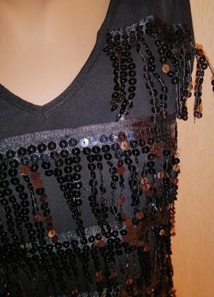 Красиве коротке чорне вечірнє коктейльне плаття snialin3 фото