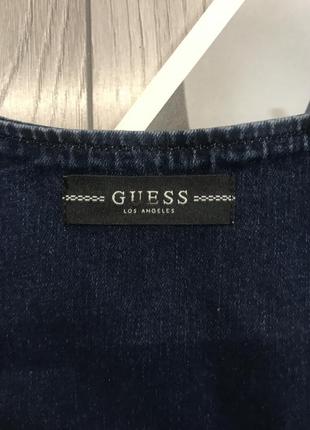 Платье джинсовое, сарафан от guess p.m7 фото