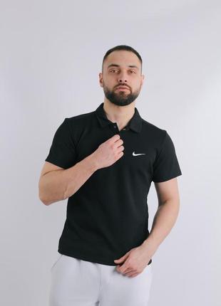 Polo nike чорне футболка чоловіча