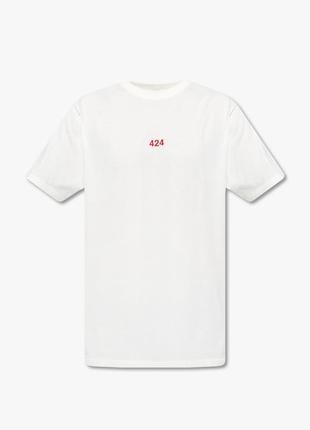 424 white t-shirt белая футболка