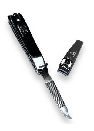 408214 набор кусачек для ногтей с пилой серебряный