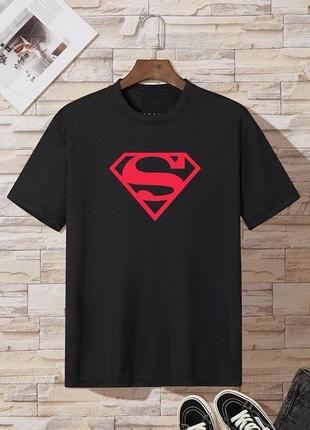 Хлопковая футболка superman fruit of the loom
