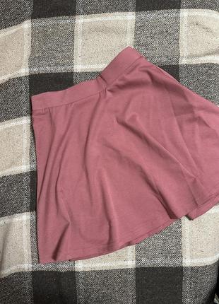Розовая мини юбка sinsay3 фото