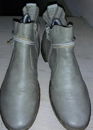 Ботинки rieker, размер 40 (26,5см)2 фото