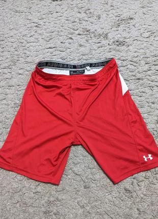 Шорты under armour, size xl (подростовый), s/xs(взрослый) полупояс резинка 39+, бедра 52 длина 483 фото