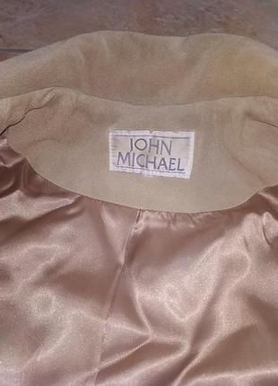 Шкіряна куртка john michael6 фото