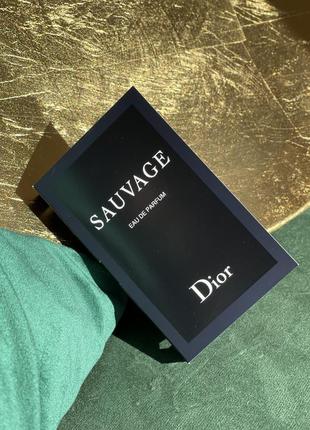 Тестер парфуму dior sauvage1 фото