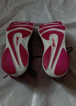 Коралловые розовые спортивные кроссовки3 фото