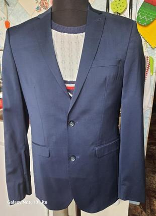 Junk de luxe португалия стильный мужской пиджак 100%  wool «super 120 s.»3 фото