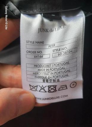 Junk de luxe португалия стильный мужской пиджак 100%  wool «super 120 s.»7 фото