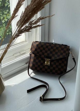 👜 louis vuitton pochette metis brown8 фото