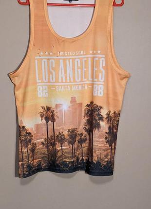 Літня майка twistedsoul з принтом.