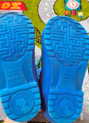 Легкі непромокальні чоботи з ева пінка jose amorales2 фото