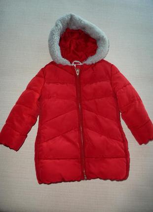 Тепле пальто некст next на 1,5-2 роки і 9-12 міс