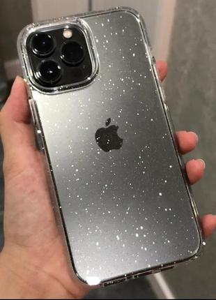 Сріблястий чохол на iphone 111 фото