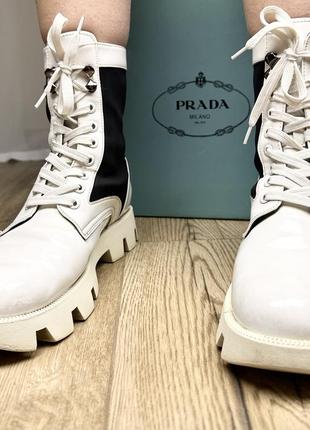 ** продам ботинки prada / весна / 24.5 по стільці2 фото