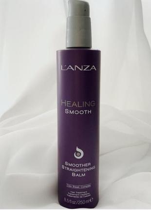 Разглаживающий термозащитный бальзам для волос leanza healing smooth smoother straightening balm