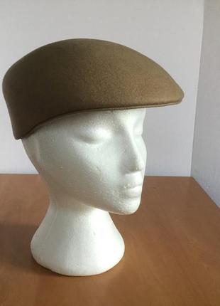 Magill винтажная шерстяная светло-коричневая кепка шляпа р. 7 ( 54,5 см)