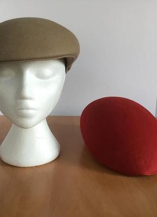 Magill винтажная шерстяная светло-коричневая кепка шляпа р. 7 ( 54,5 см)