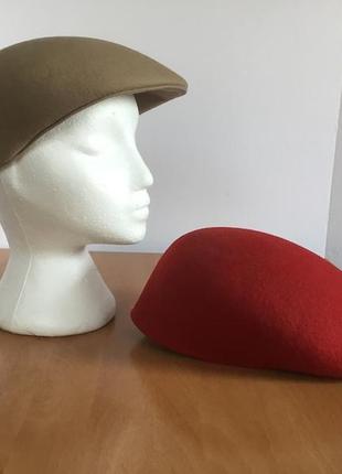 Magill винтажная шерстяная светло-коричневая кепка шляпа р. 7 ( 54,5 см)