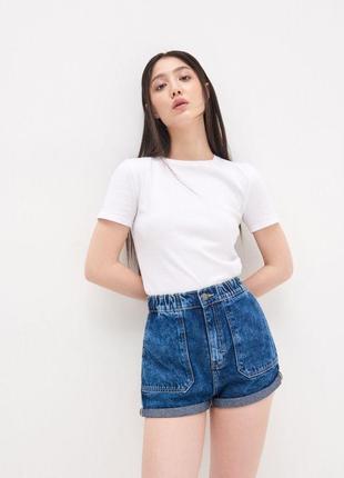 Xs новые фирменные джинсовые шорты шортики женские подростку house brand