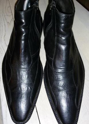 Vero cuoio - классические кожаные ботинки размер 42 (28 см)1 фото