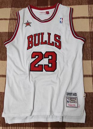 Оригинальная баскетбольная майка denim jordan chicago bulls
