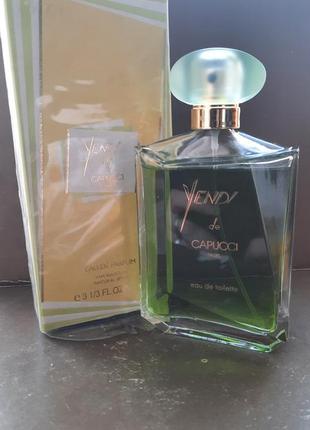 Шикарный винтажный женский раритетный парфюм yendi capucci 100 ml edt /edp2 фото