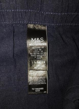 Штани льон плюс вiскоза m&amp;s4 фото