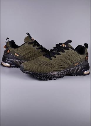 Мужские кроссовки marathon classic khaki1 фото