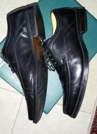 Кожаные туфли claudio conti, размер 42 (29см)3 фото