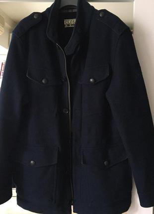 Пальто, полупальто, бушлат, танкер, closed., 100% шерсть, xl–xxl.
