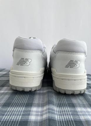 Мужские (женские) кроссовки new balance 550 white grey glff425 фото
