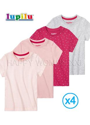 4-6 лет набор футболок для девочки улица дом спорт детская базовая футболка классика хлопок домашняя