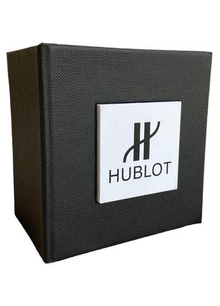 Подарункова упаковка - коробка для годинників чорний з білим ( код: ibw108-9 )