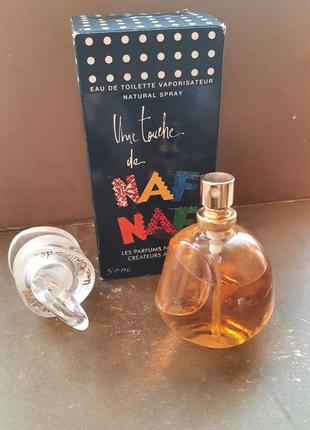Шикарный, чувственный эротический, женственный винтажный парфюм une touch de naf naf 50 ml edt2 фото