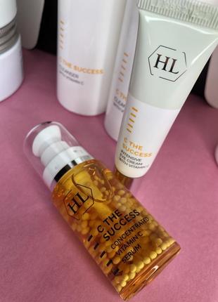 Concentrated vitamin c serum c the success holy land😍концентрована сироватка з вітаміном с 🍋