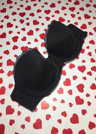 Гладенький бюстгальтер balconette bra strapless c&amp;a!1 фото