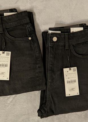 Джинси zara мом mom fit 4082/2217 фото