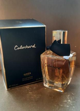 Взірець ідеального шипру неперевершена класика gress cabochard 100 ml edp1 фото