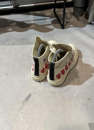 Кеди converse x comme des garcons5 фото