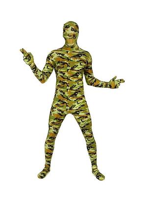 Карнавальний костюм камуфляжний morphsuits з спандексу для всього тіла halloween новорічний хелловін